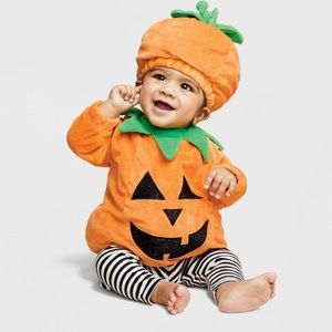Pumpkin Costume 0-6 months